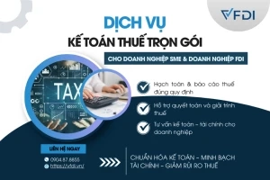 Dịch vụ kế toán thuế trọn gói cho doanh Nghiệp - VFDI