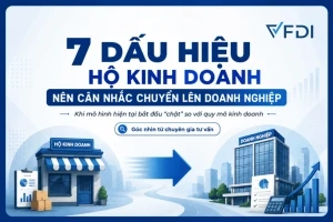 7 Dấu hiệu hộ kinh doanh nên cân nhắc chuyển lên doanh nghiệp