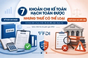 7 khoản chi kế toán hạch toán được nhưng thuế có thể loại