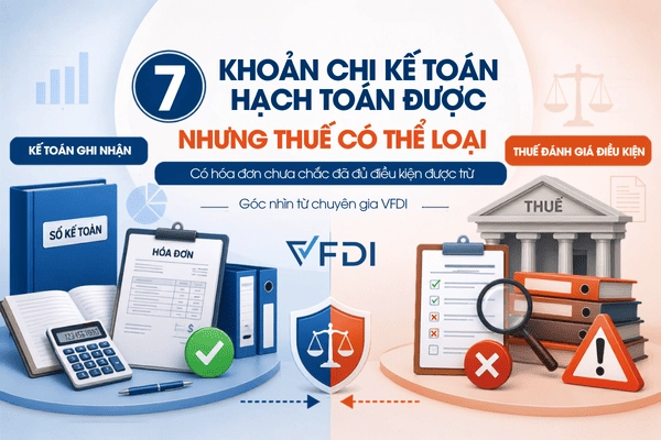 7 khoản chi kế toán hạch toán được nhưng thuế có thể loại