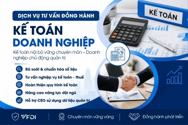 Dịch Vụ Tư Vấn Đồng Hành Kế Toán Doanh Nghiệp Tại VFDI
