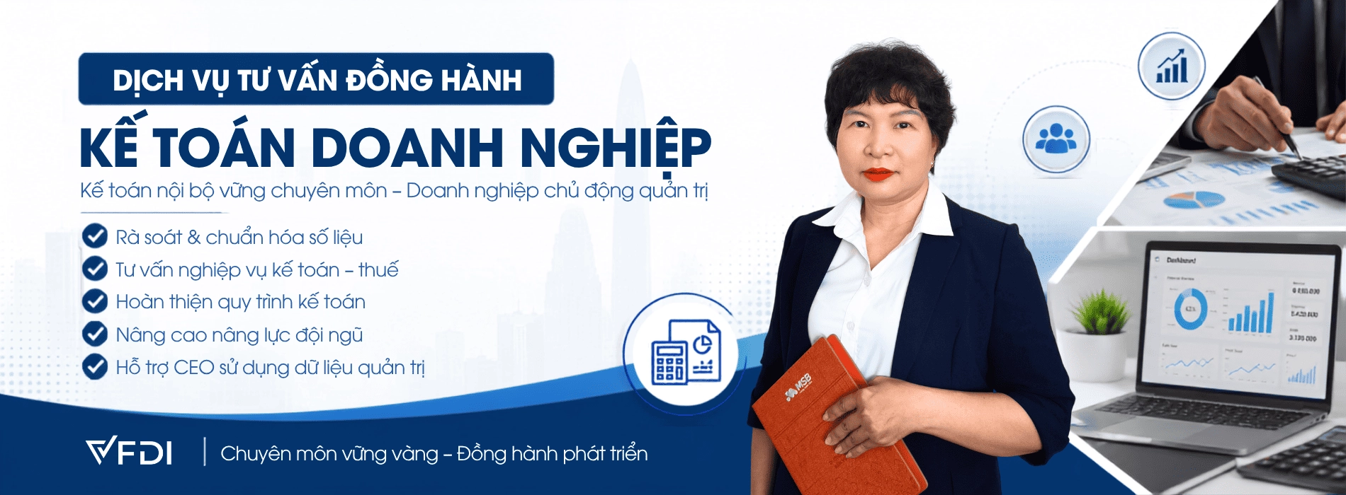 Dịch Vụ Tư Vấn Đồng Hành Kế Toán Doanh Nghiệp | VFDI