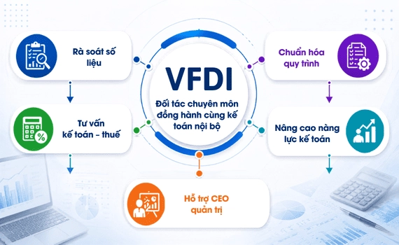 VFDI - Đối tác chuyên môn đồng hành cùng kế toán nội bộ